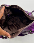 Coach Purple Alexandria Shoulder Bag F17566