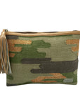 WKND WYFR Camouflage Woven Nelly Clutch
