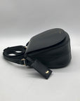 Radley London Black Leather Liverpool Gardens Crossbody Bag