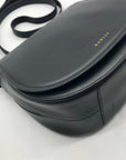 Radley London Black Leather Liverpool Gardens Crossbody Bag