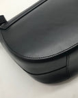 Radley London Black Leather Liverpool Gardens Crossbody Bag