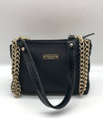 Kate Spade Black Nylon Bow Skipper Mini Crossbody Bag