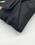 Kate Spade Black Nylon Bow Skipper Mini Crossbody Bag