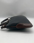 Dooney & Bourke Black & Brown Vintage Shoulder Bag