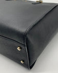 Kate Spade Black Saffiano Leather Large Cedar Street Hayden Satchel