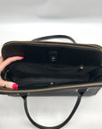Kate Spade Black Leather Terrie Grove Street Tote Bag