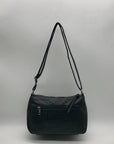 Sam Hadley Black Multi-Pocket Crossbody Bag