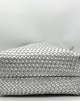 DKNY Silver Basket Weave Giselle Hobo Shoulder Bag