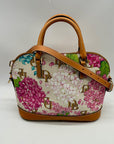 Dooney & Bourke Hydrangea Monogram Domed Satchel