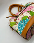 Dooney & Bourke Hydrangea Monogram Domed Satchel