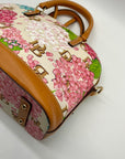 Dooney & Bourke Hydrangea Monogram Domed Satchel