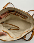 Dooney & Bourke Hydrangea Monogram Domed Satchel