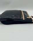 Michael Kors Black Patent Leather Crossbody Bag