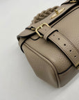 Mulberry Taupe Leather Alexa Satchel