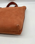 Madewell Brown Suede Zip-Top Transport Crossbody Bag