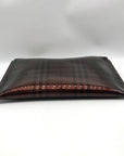 Burberry Brown Vinyl Nova Check Shoulder Bag Base