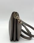 Kate Spade Gray Pebbled Leather Mulberry Street Madeline Crossbody Bag