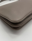 Kate Spade Gray Pebbled Leather Mulberry Street Madeline Crossbody Bag