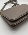 Kate Spade Gray Pebbled Leather Mulberry Street Madeline Crossbody Bag