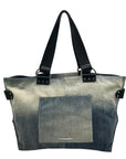 Steve Madden Denim Balisia Tote Bag With Wallet