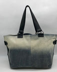 Steve Madden Denim Balisia Tote Bag With Wallet