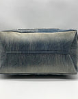 Steve Madden Denim Balisia Tote Bag With Wallet