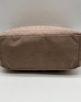 Kate Spade Beige Polyester Flower Quilted Fabric Madium Tote Bag
