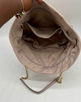 Kate Spade Beige Polyester Flower Quilted Fabric Madium Tote Bag