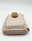 Giani Bernini Neutral Signature Phone Pouch Wallet Crossbody
