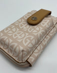 Giani Bernini Neutral Signature Phone Pouch Wallet Crossbody