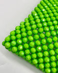 MMS Brands Green Handmade Beaded Tote Bag