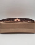 I.N.C. International Concepts Rose Gold Ajae Soft Sequin Top Handle Bag