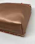 I.N.C. International Concepts Rose Gold Ajae Soft Sequin Top Handle Bag
