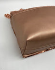 I.N.C. International Concepts Rose Gold Ajae Soft Sequin Top Handle Bag
