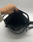 Leder Buck FatFace Ava Black Backpack