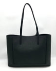 Michael Kors Black Saffiano Leather Large East West Sallie Tote Bag