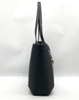 Michael Kors Black Saffiano Leather Large East West Sallie Tote Bag