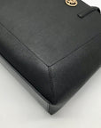 Michael Kors Black Saffiano Leather Large East West Sallie Tote Bag