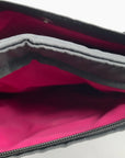 Baggallini Gray Nylon North South Crossbody