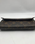 Louis Vuitton Brown Monogram Coated Canvas Snap Wallet