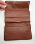 Louis Vuitton Brown Monogram Coated Canvas Snap Wallet