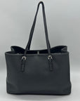 Michael Kors Grey Saffiano Leather Travel Tote Bag