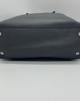 Michael Kors Grey Saffiano Leather Travel Tote Bag