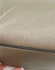 Coach Soft Grey Turn-lock Chain Tote Bag 57107
