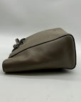 Coach Soft Grey Turn-lock Chain Tote Bag 57107