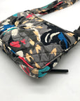 Vera Bradley Hipster Multicolor Splash Pattern Crossbody Bag