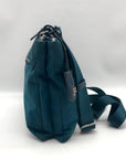 Tumi Teal Nylon Voyageur Tula Crossbody & Wallet