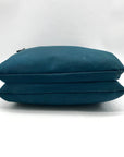 Tumi Teal Nylon Voyageur Tula Crossbody & Wallet