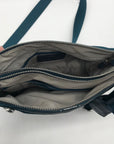 Tumi Teal Nylon Voyageur Tula Crossbody & Wallet