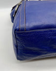 Tignanello Blue Leather Hobo or Shoulder Bag